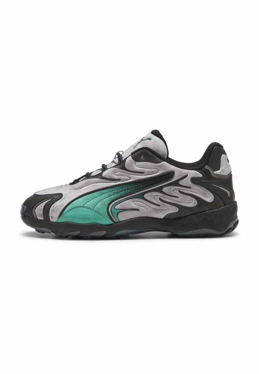 Sneaker low - vibrant silver vibrant green