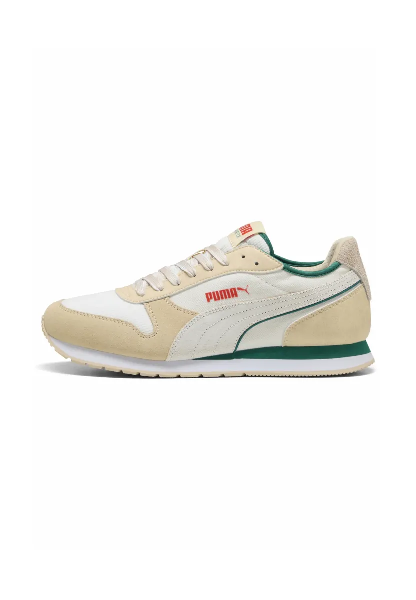 Sneaker low - warm white white canvas wild green