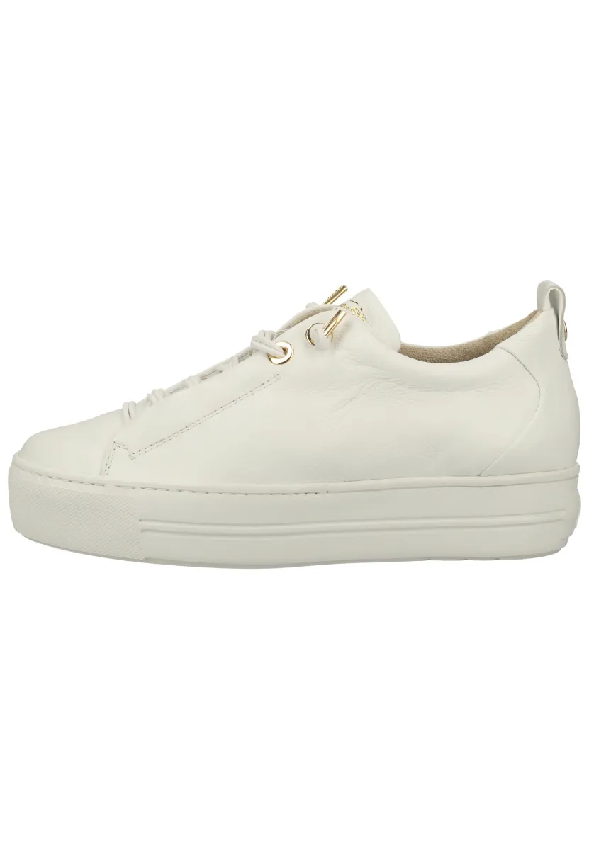 Sneaker low - weiß/gold