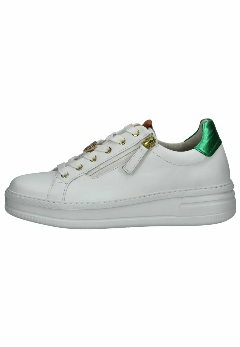 Sneaker low - weis verd apri 54