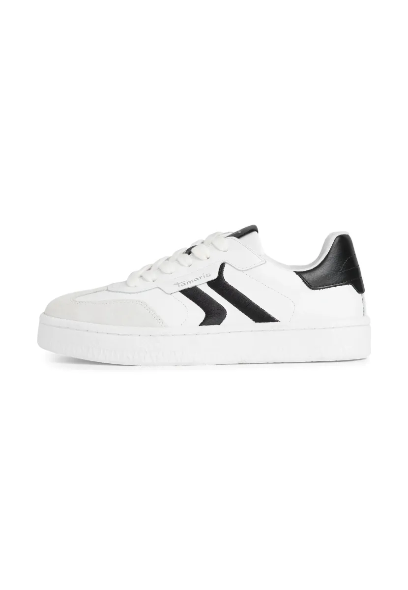 Sneaker low - white black
