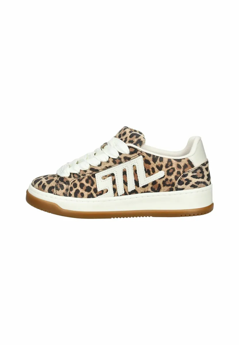 Sneaker low - white leopard