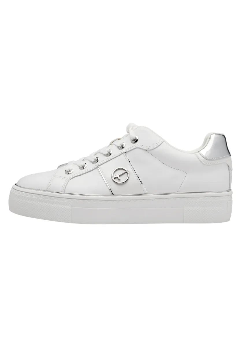 Sneaker low - white silver