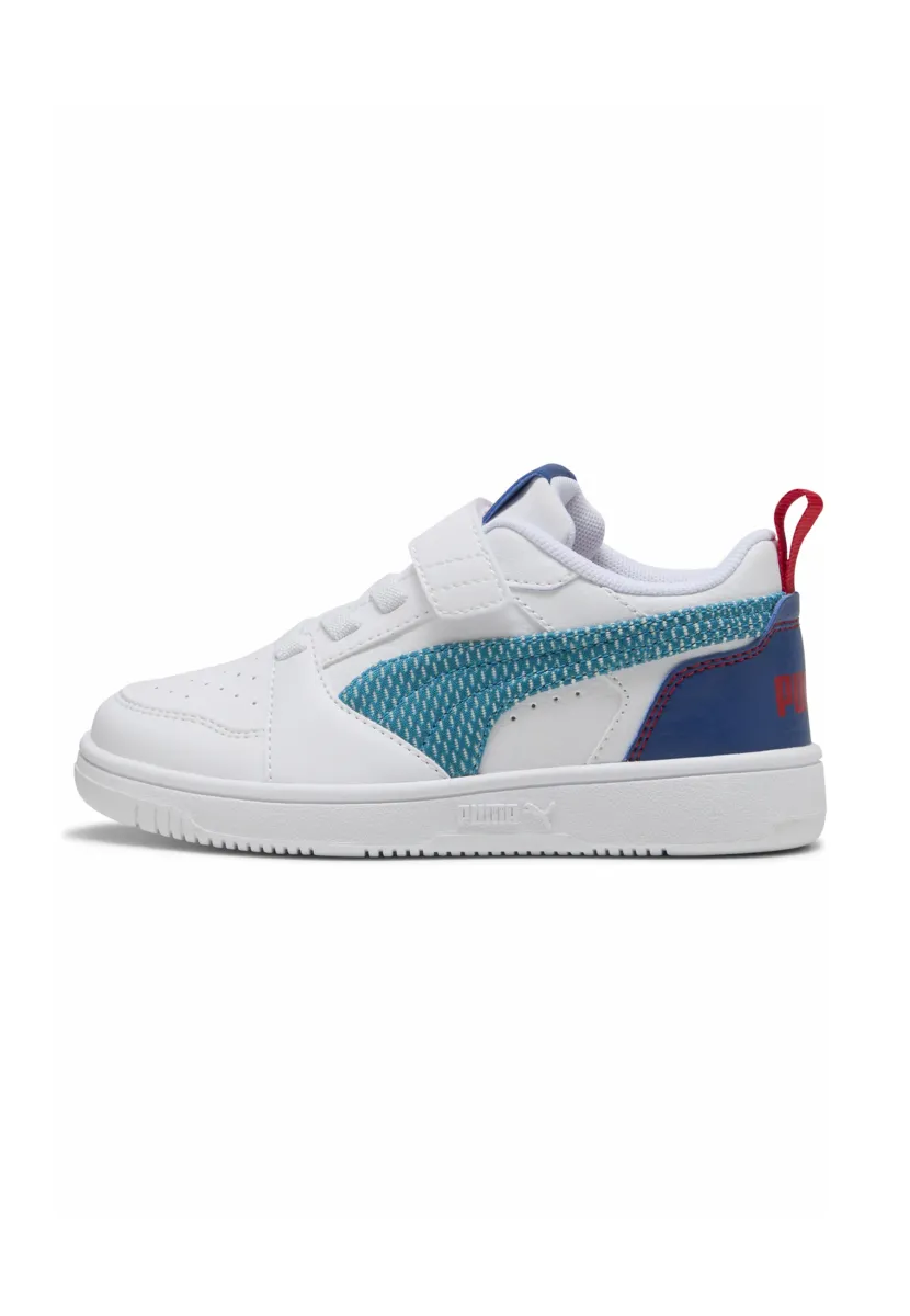 Sneaker low - white tropical blue clyde royal