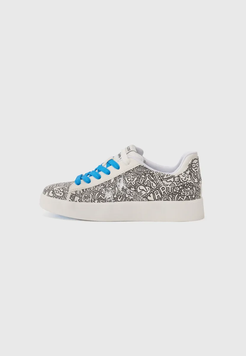 Sneaker low - white/black