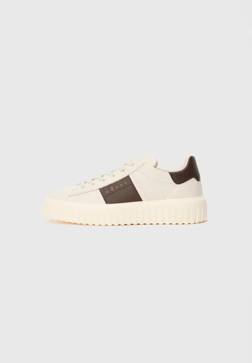 Sneaker low - white/brown