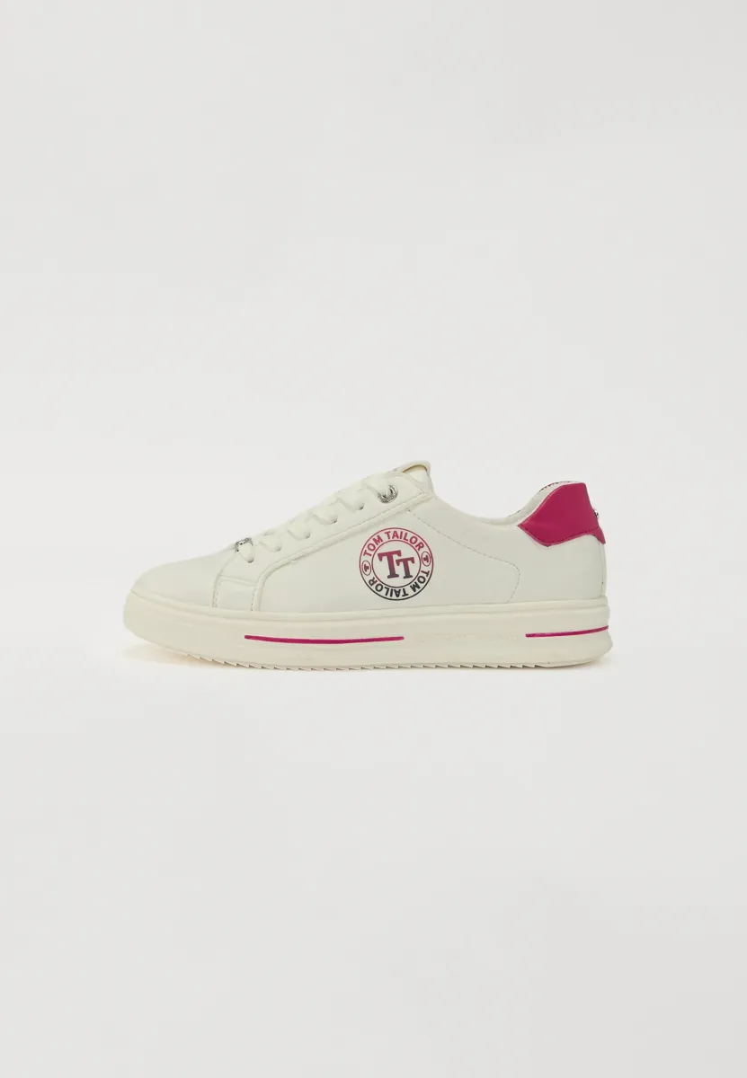 Sneaker low - white/pink