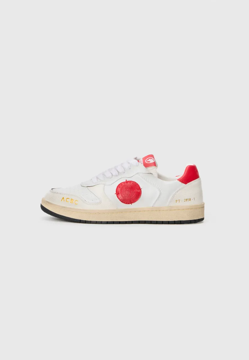 Sneaker low - white/red