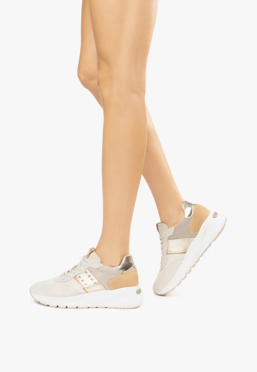 Sneaker low - yogurt