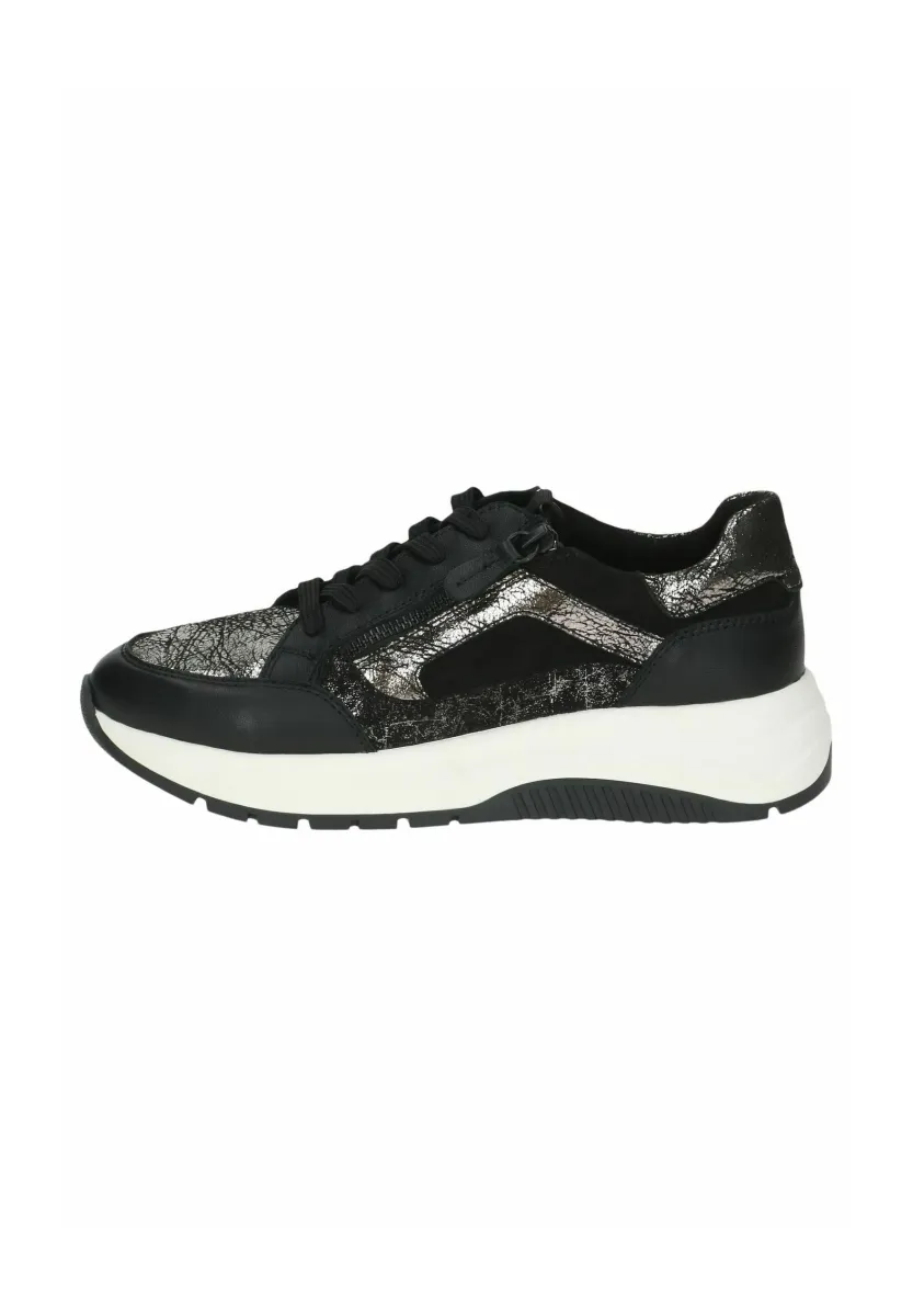 SNEAKER OCEAN COMB MIT AIRMOTION - Sneaker low - black comb