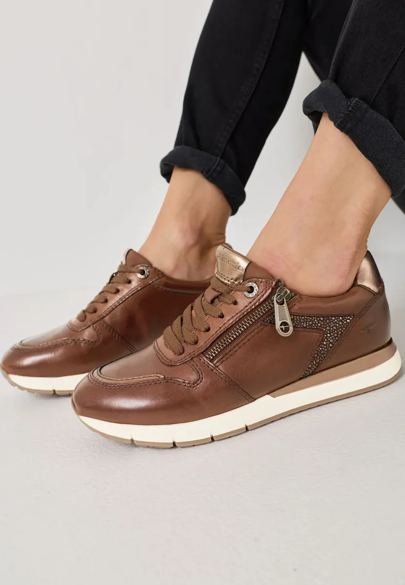SNEAKER - Sneaker low - cognac