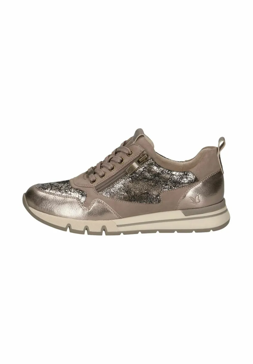 SNEAKER - Sneaker low - taupe met comb