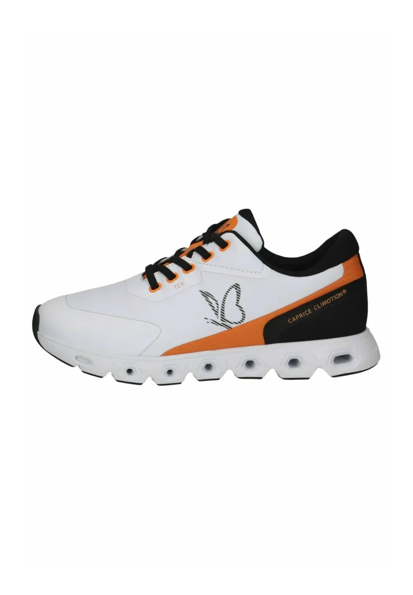 SNEAKER - Sneaker low - white orange