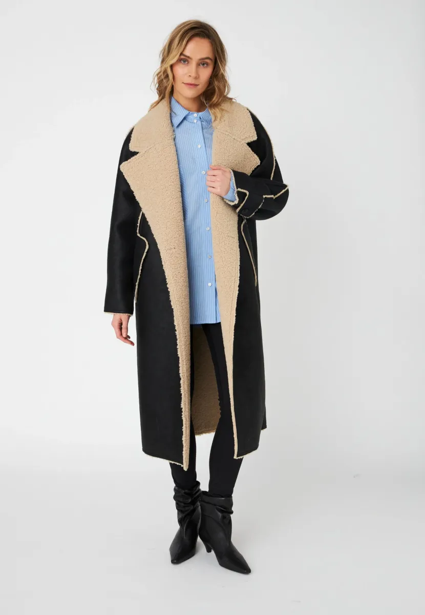 SNOW COAT - Wintermantel - dark brown