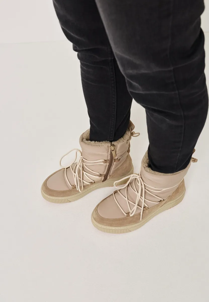 Snowboot/Winterstiefel - beige