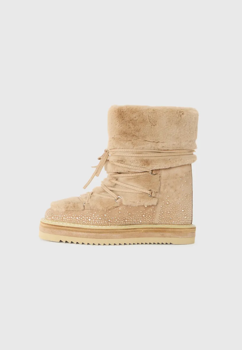 Snowboot/Winterstiefel - beige