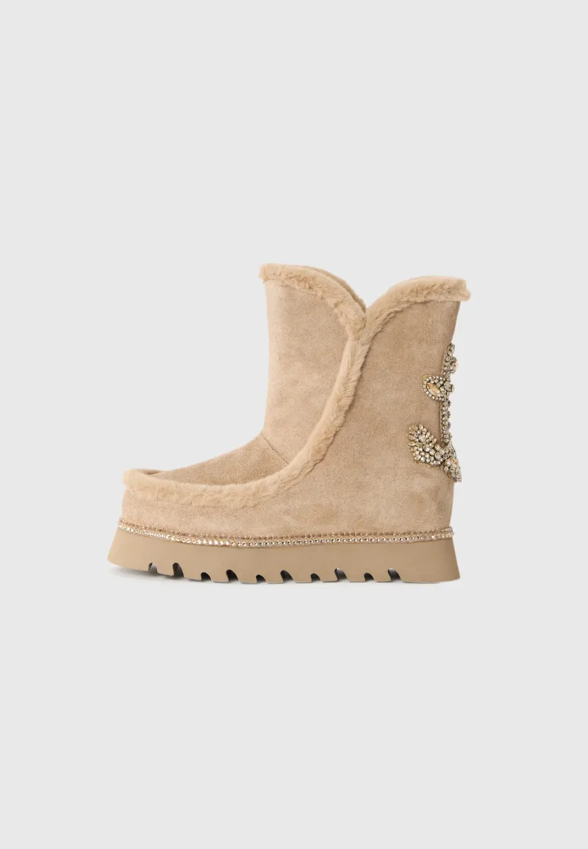 Snowboot/Winterstiefel - beige
