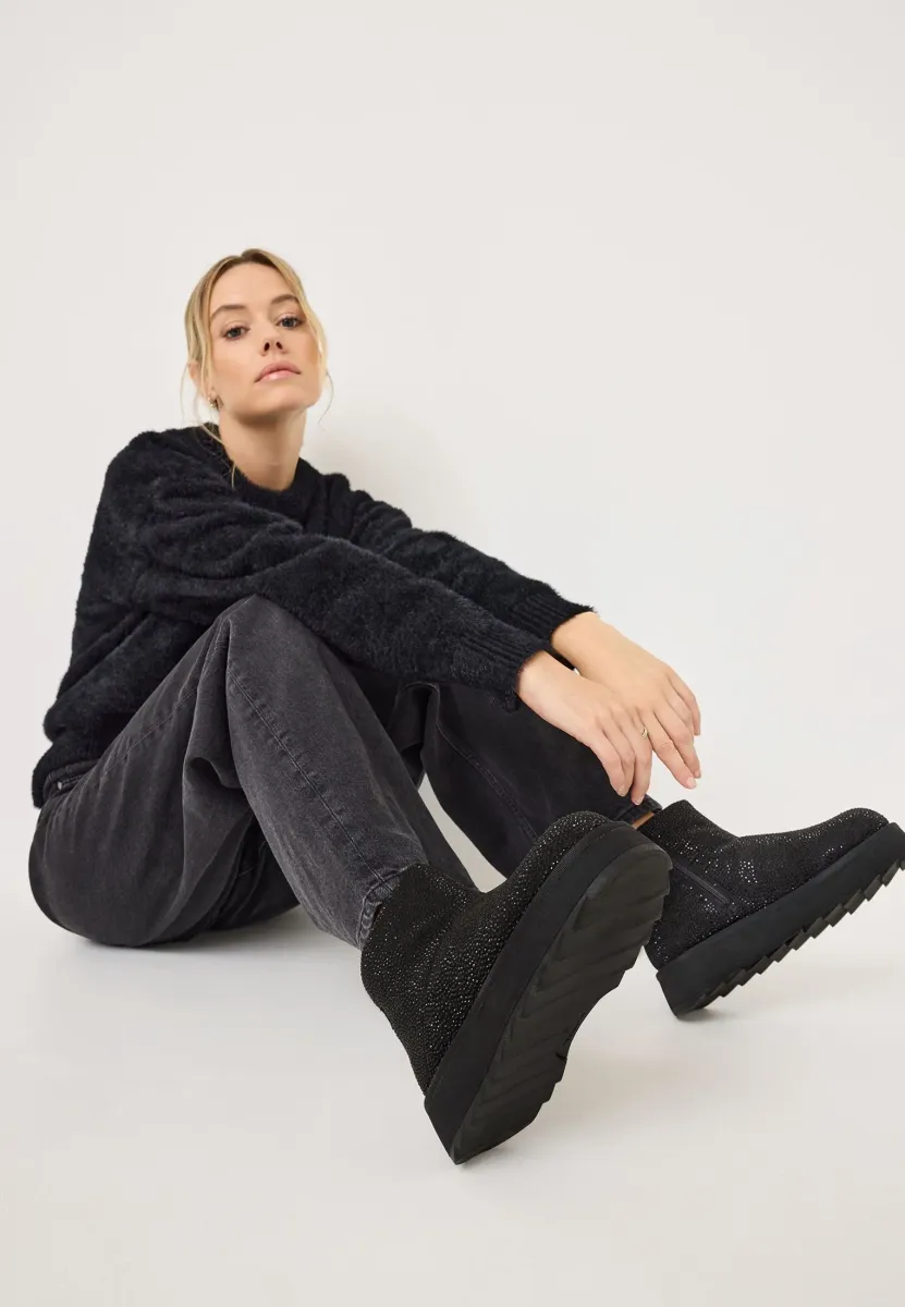 Snowboot/Winterstiefel - black glam