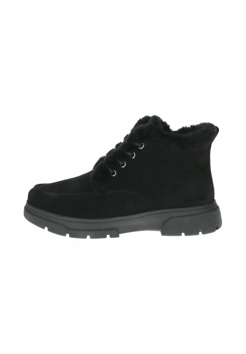 Snowboot/Winterstiefel - black suede