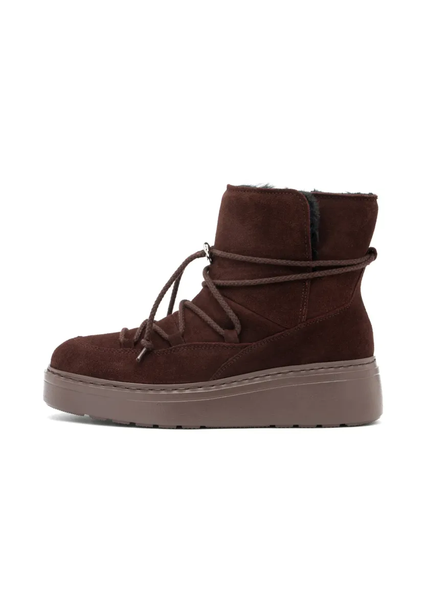 Snowboot/Winterstiefel - bordeaux melange