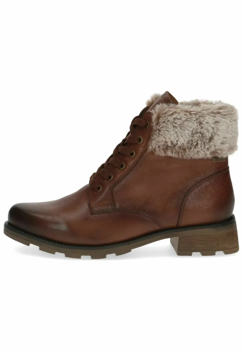 Snowboot/Winterstiefel - cognac nappa