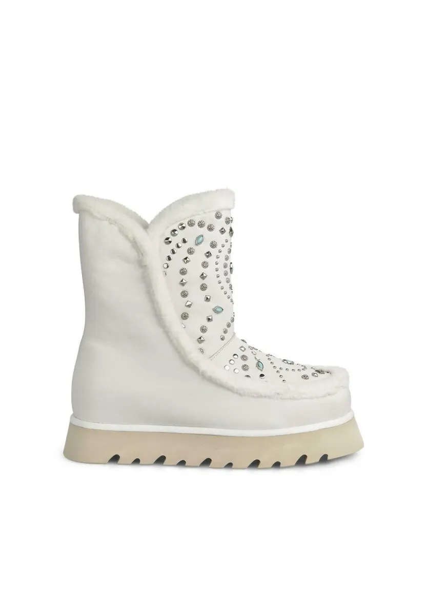 Snowboot/Winterstiefel - denim blanco