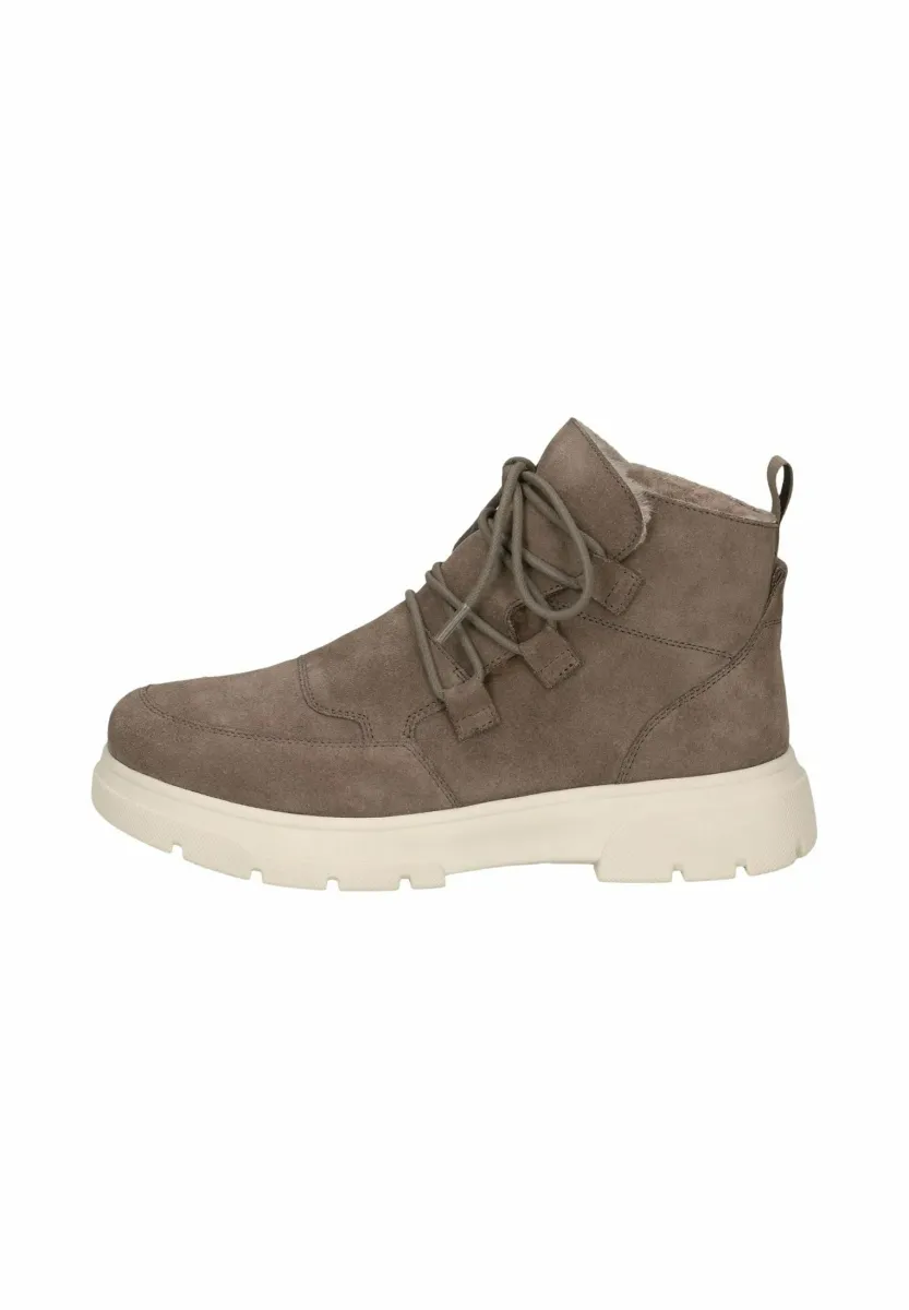 Snowboot/Winterstiefel - dk taupe suede