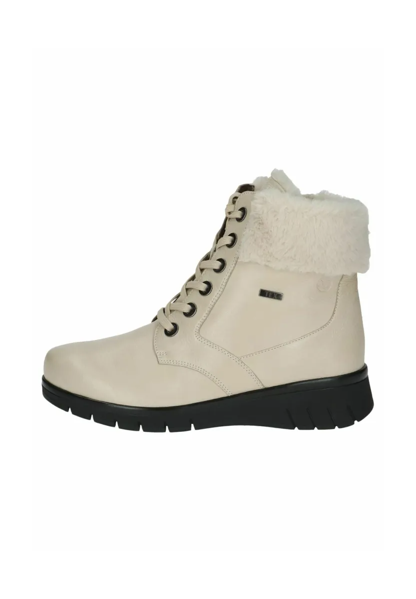 Snowboot/Winterstiefel - ecru nappa