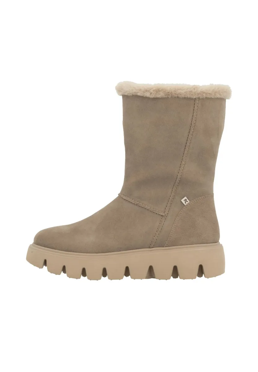 Snowboot/Winterstiefel - graubeige