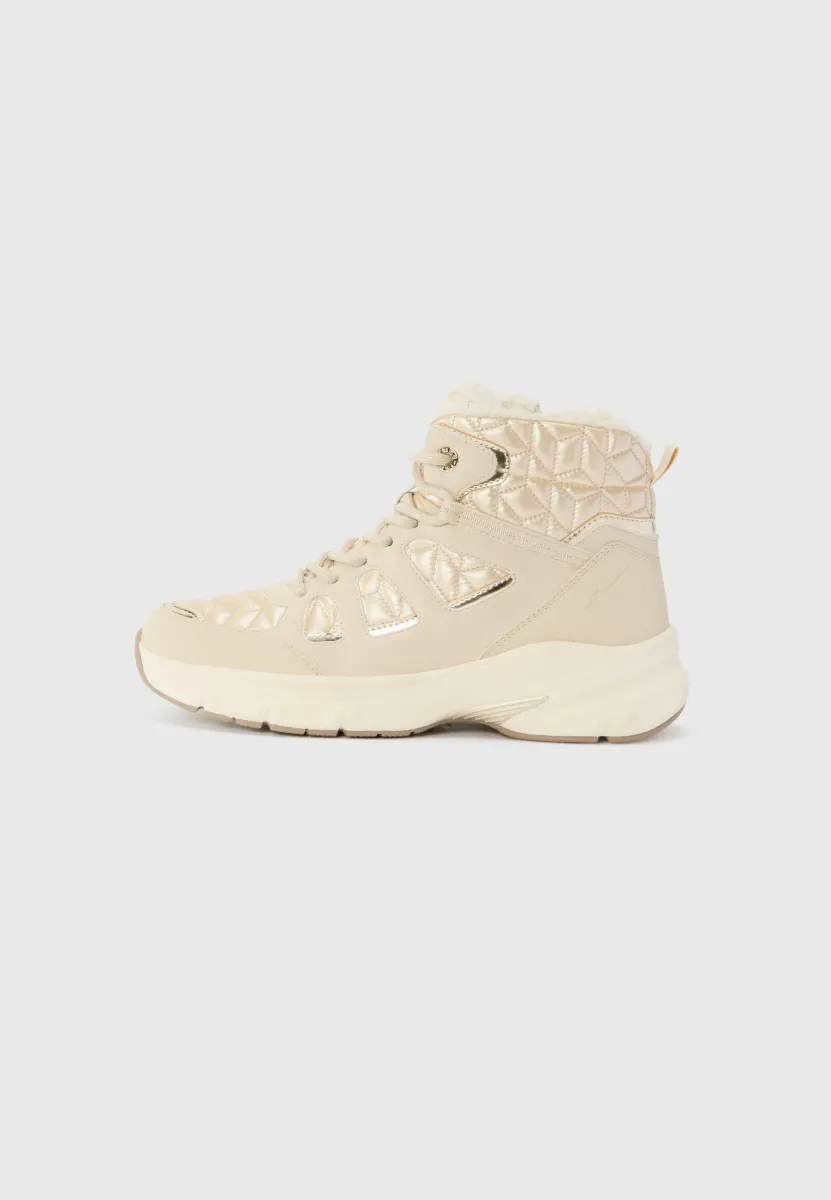 Snowboot/Winterstiefel - ivory/gold