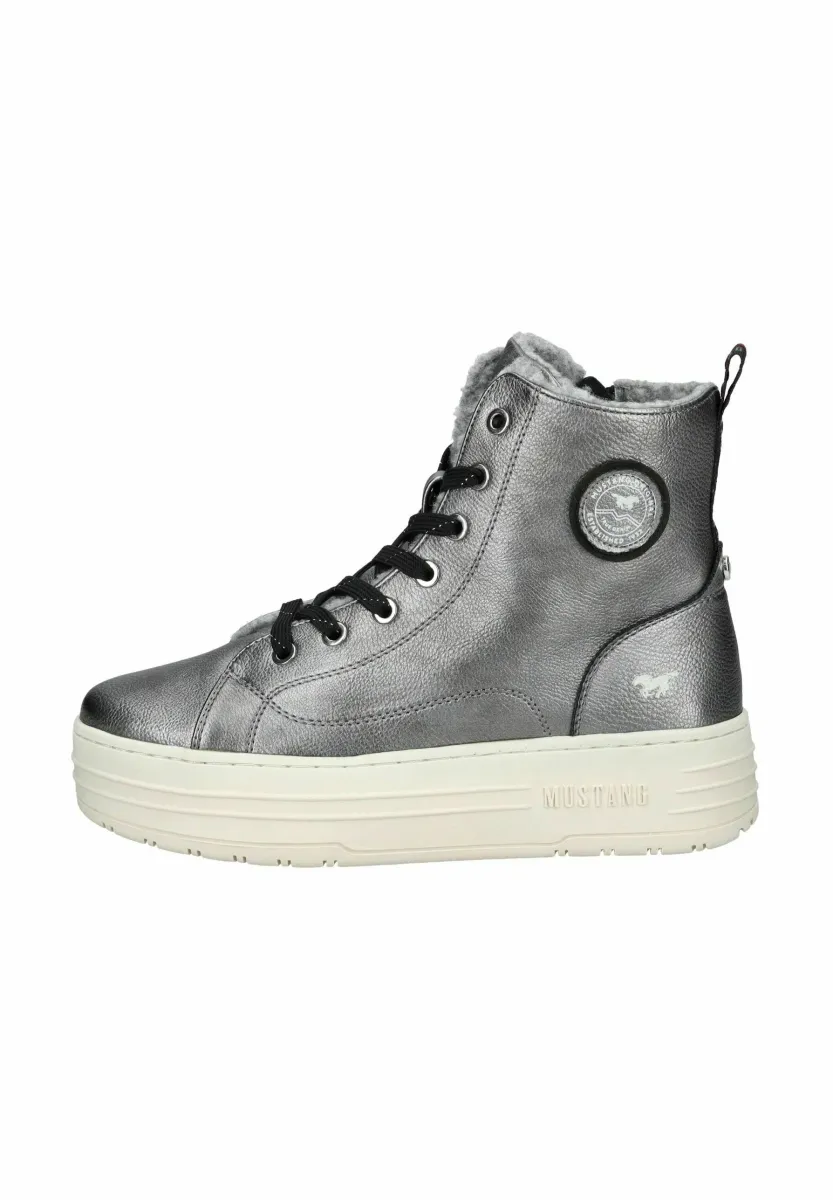 Snowboot/Winterstiefel - silber