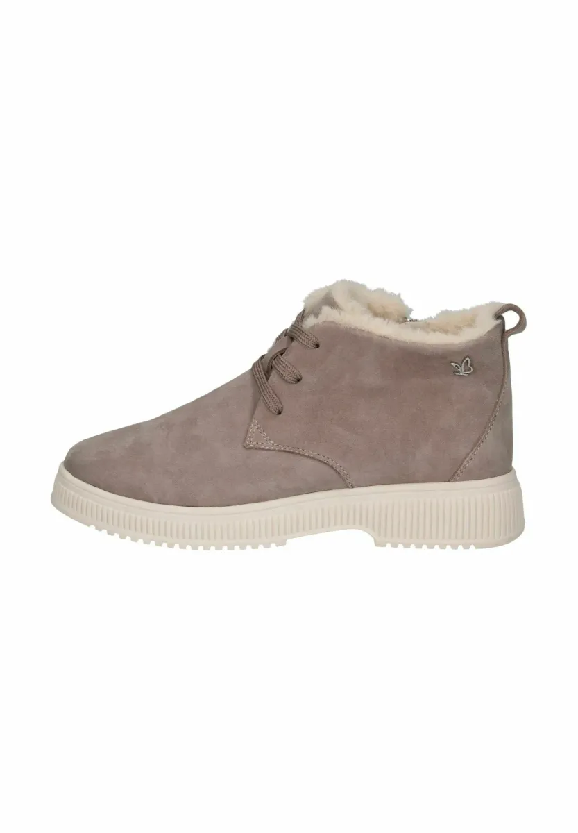Snowboot/Winterstiefel - taupe suede