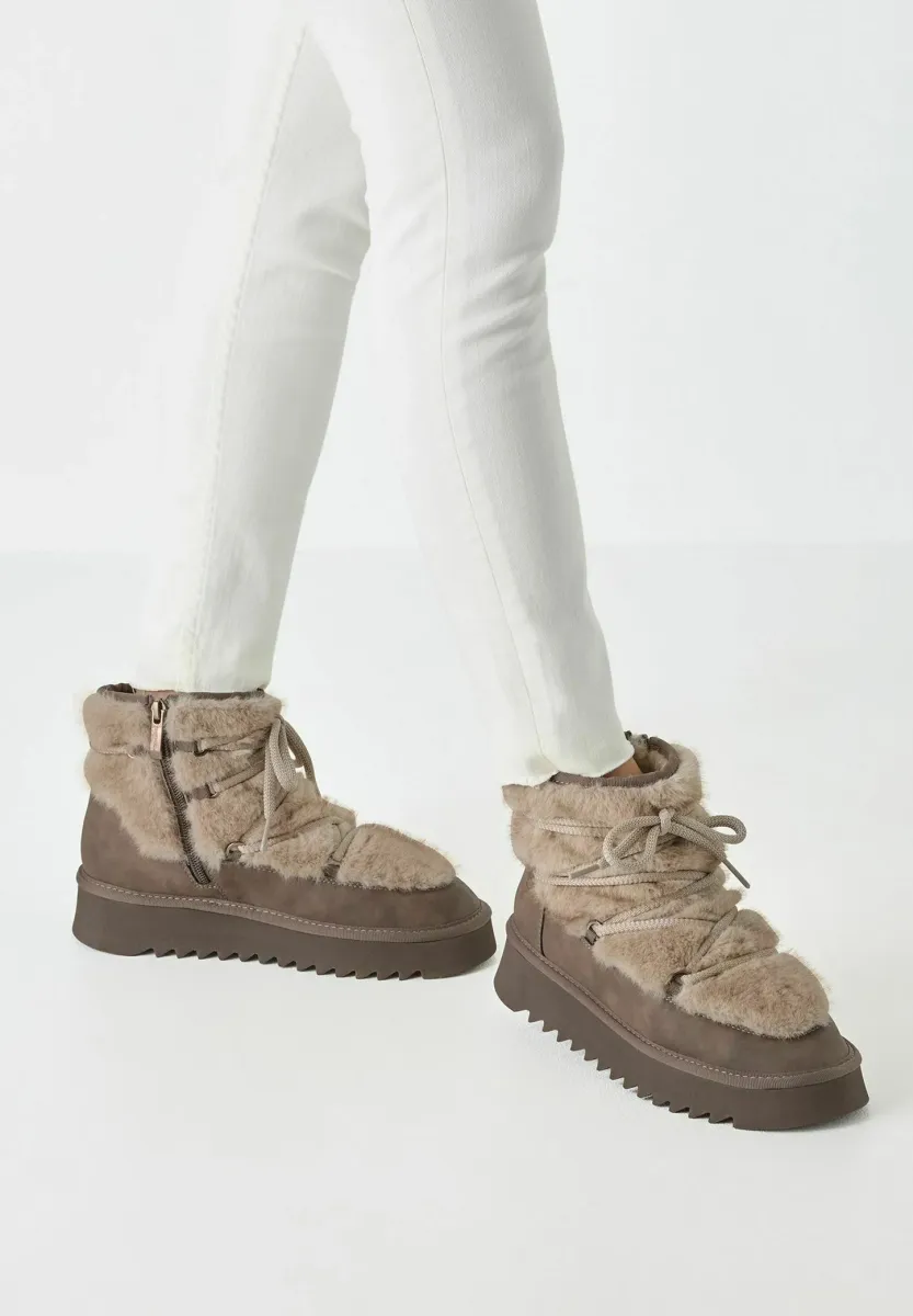 Snowboot/Winterstiefel - taupe