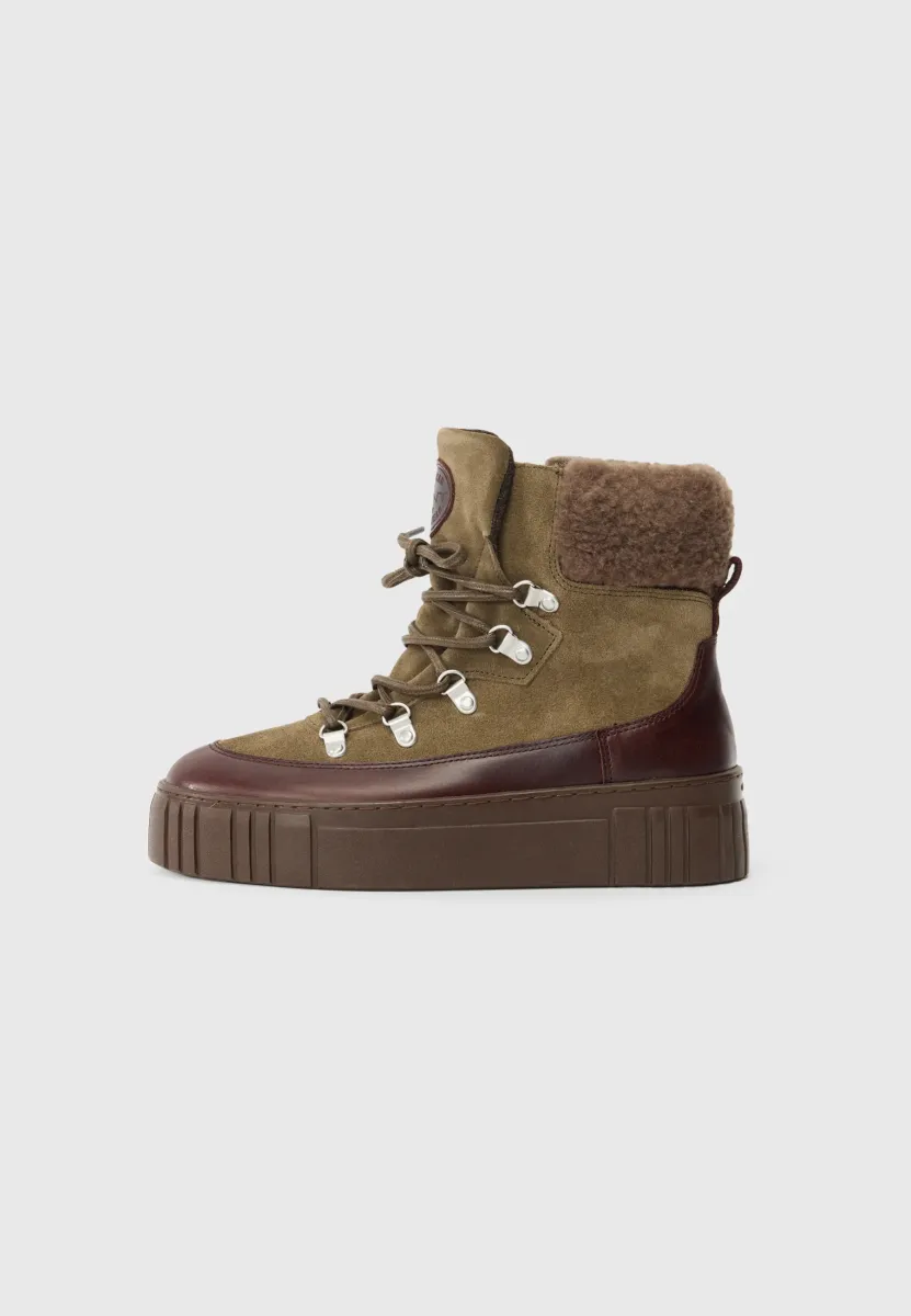 SNOWMONT - Snowboot/Winterstiefel - olive green