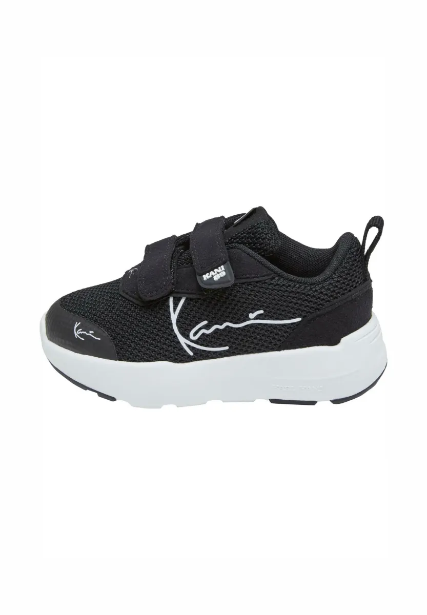 SNUG RUNNER TD - Klettschuh - black white