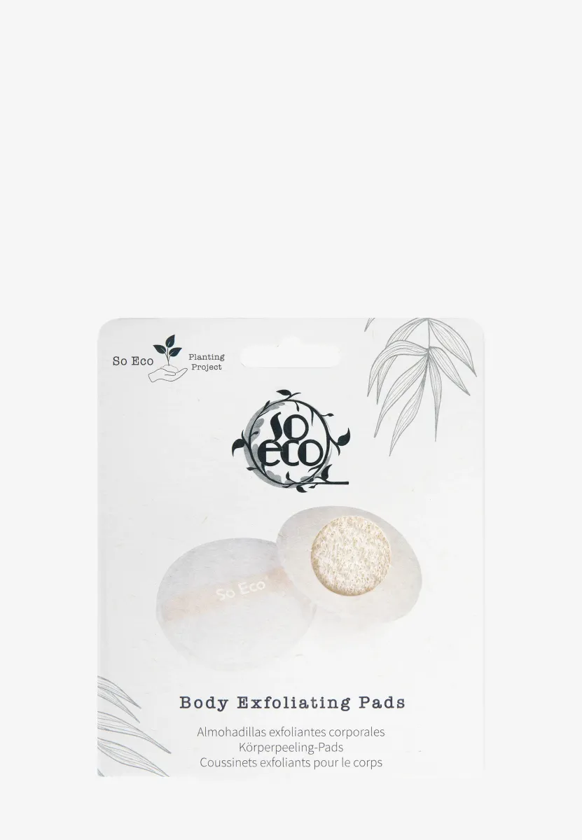 SO ECO BODY EXFOLIATING PADS - Zubehör Körperpflege - white