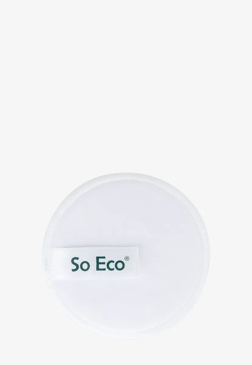 SO ECO REUSABLE MICROFIBRE CLEANSING PADS - 7 PIECES - Make-up-Accessoires - white