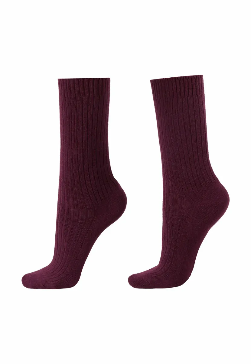 Socken - bordeaux