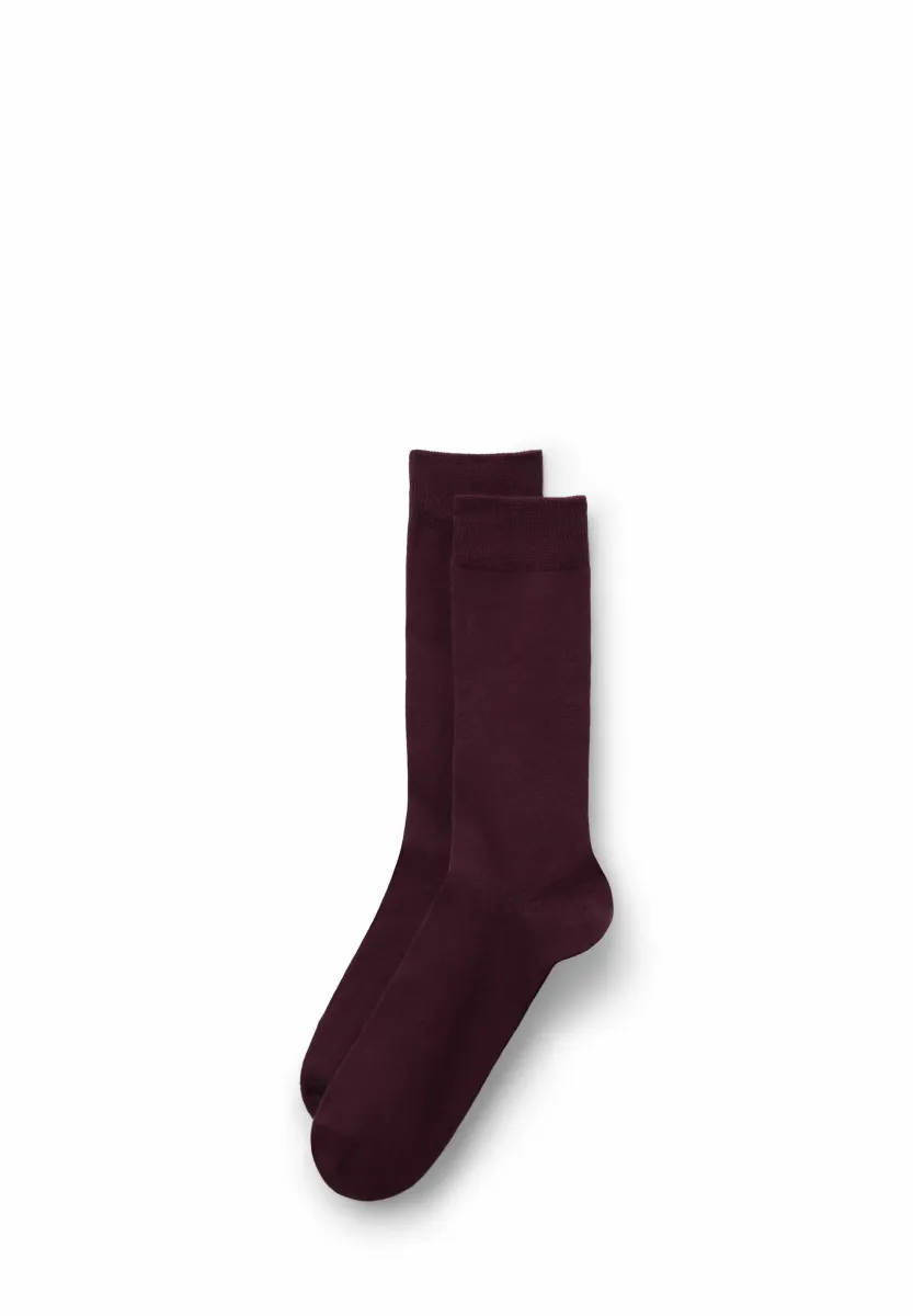 Socken - bordeaux