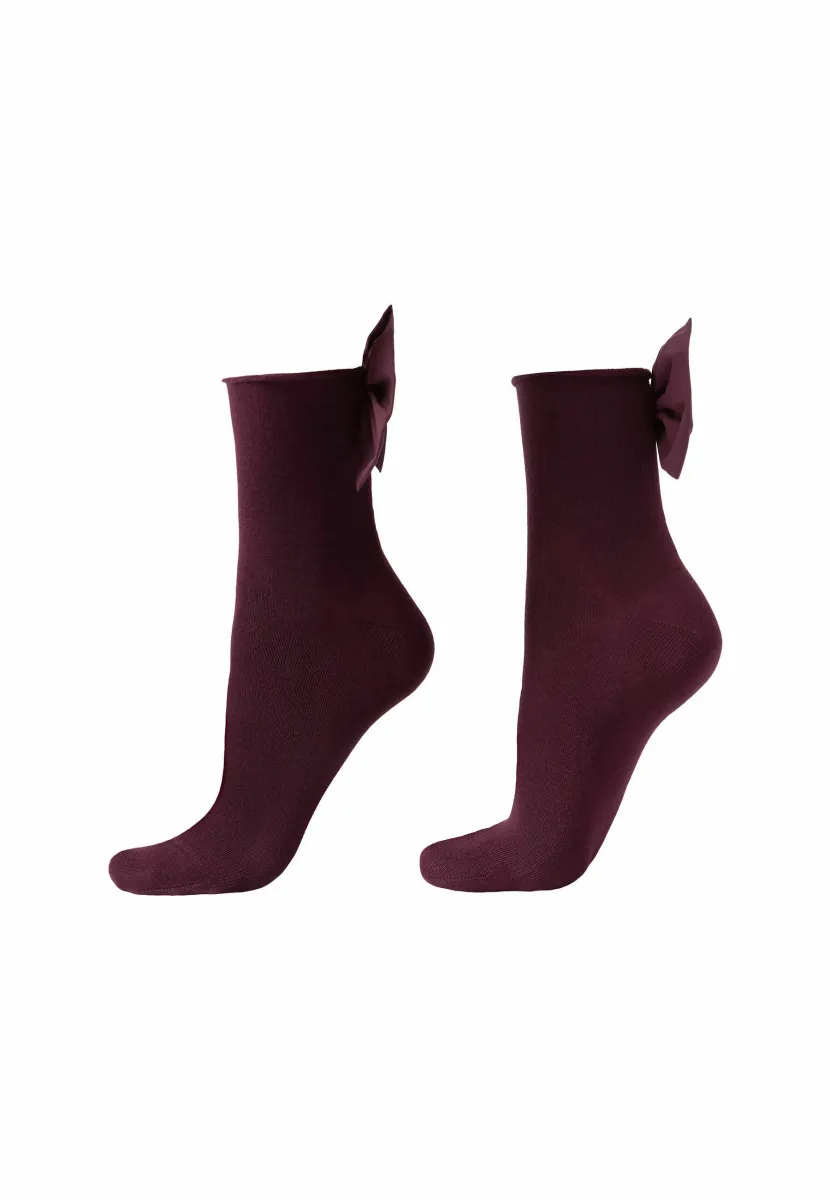 Socken - bordeaux