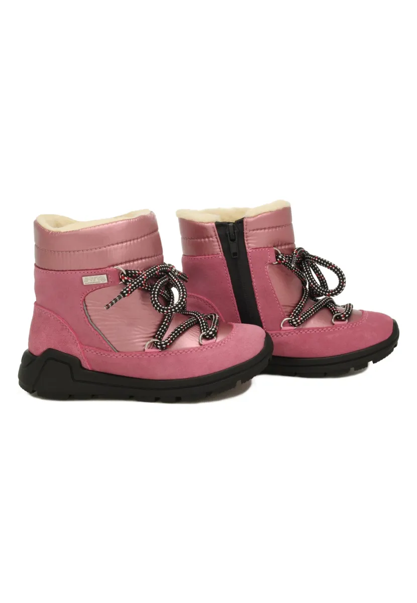 SOFT & SAFE  - Schnürstiefelette - różowy