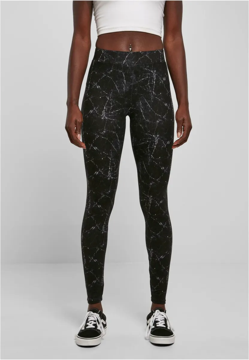 SOFT AOP - Leggings - Hosen - blackmarble