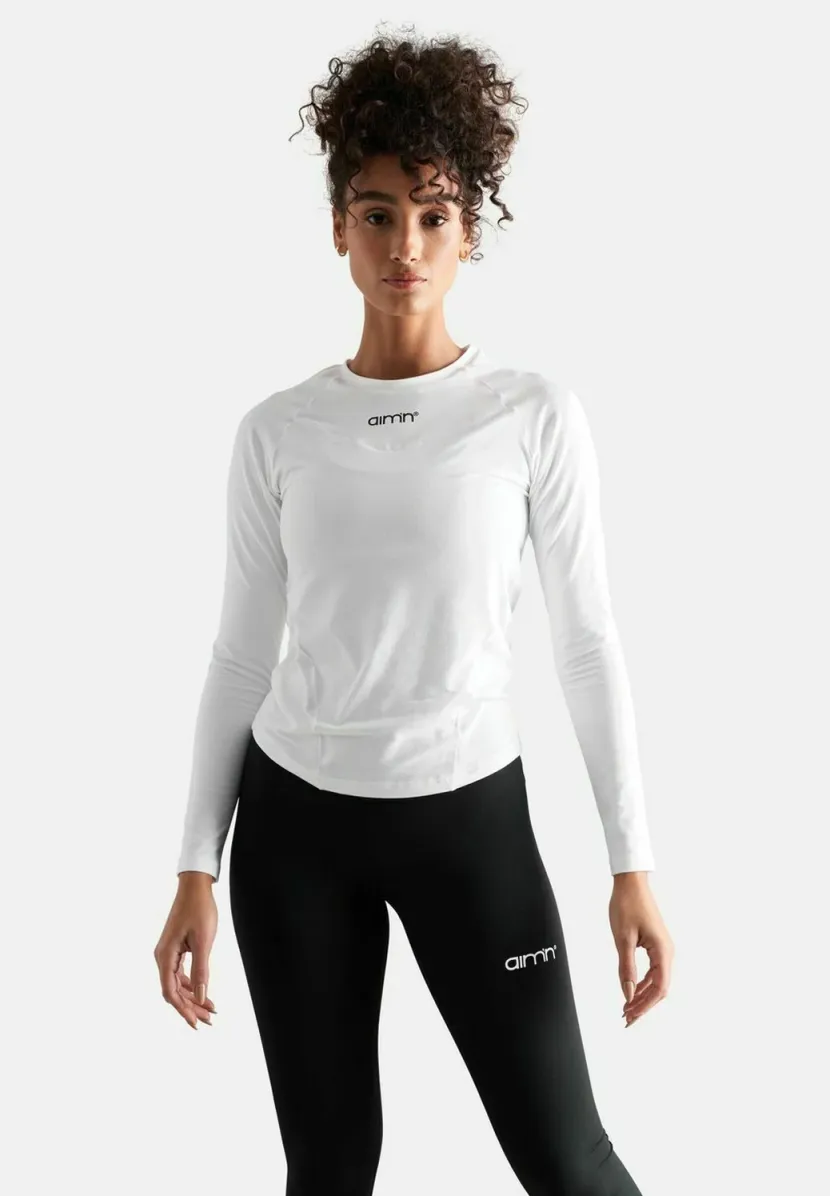 SOFT BASIC - Langarmshirt - white