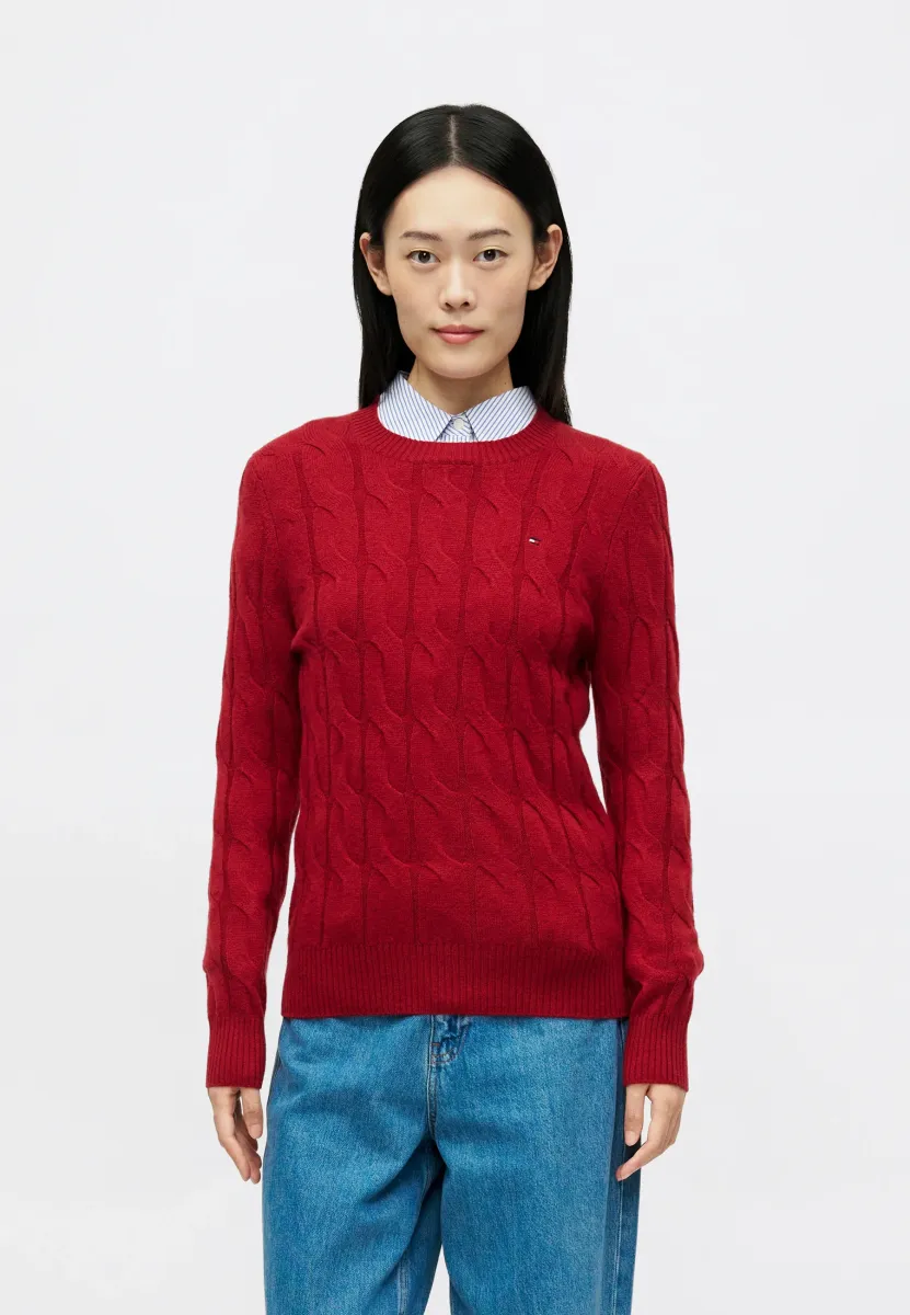SOFT CABLE  - Strickpullover - regatta red