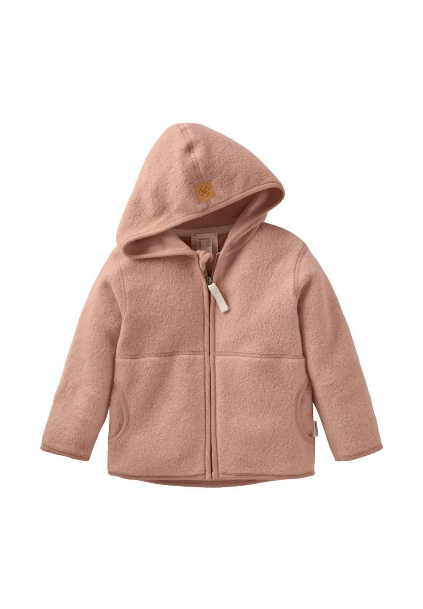 SOFT - Fleecejacke - helles terrakotta
