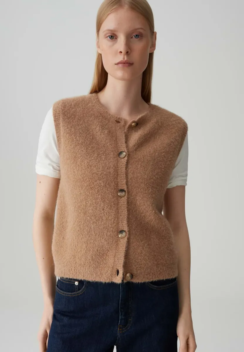 SOFT REGULAR FIT - Weste - golden oak