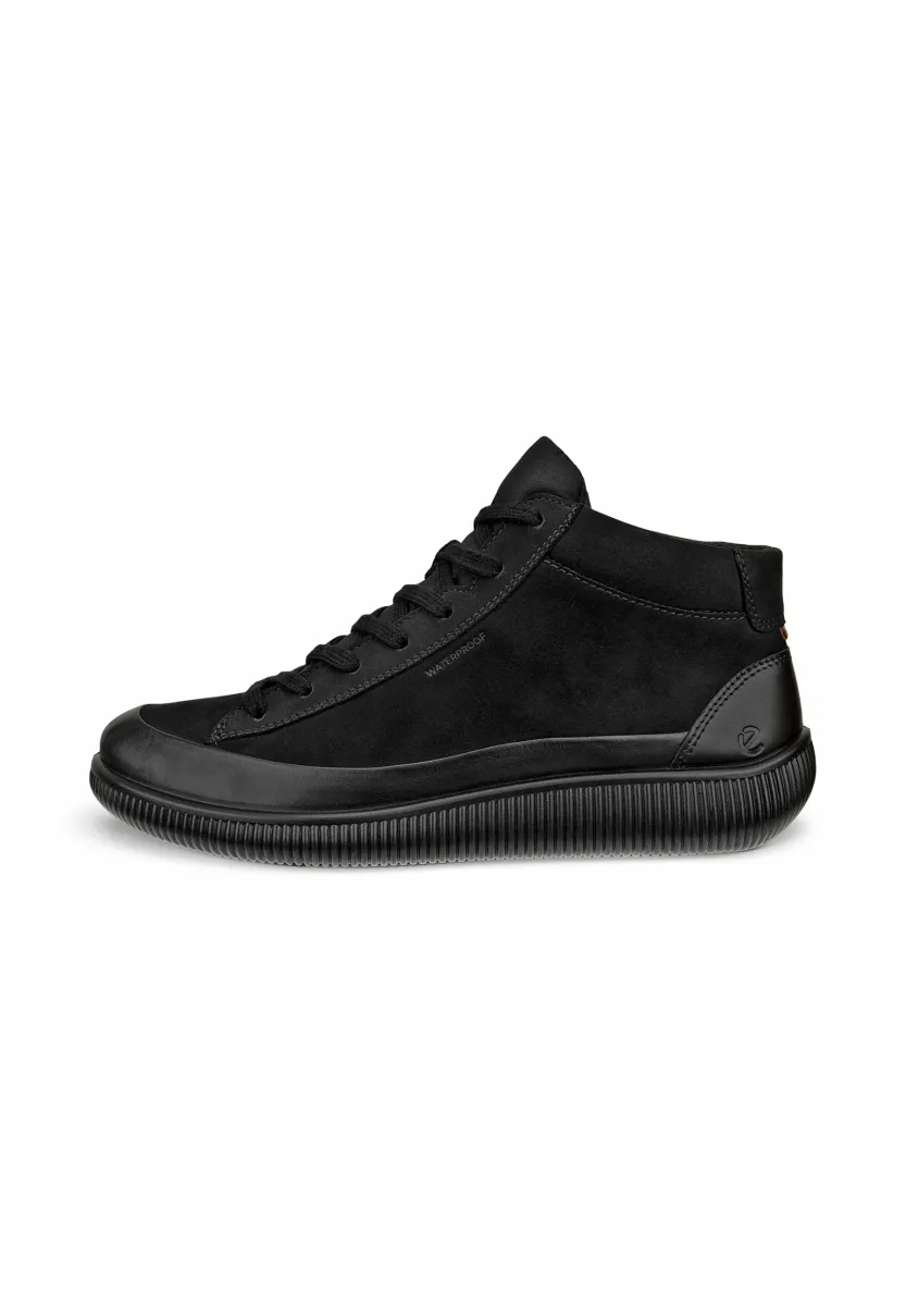 SOFT  - Schnürstiefelette - black black