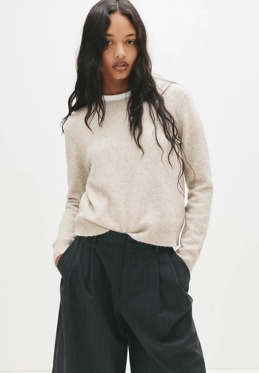 SOFT - Strickpullover - ochre