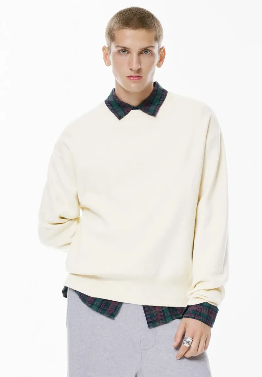 SOFT - Strickpullover - white