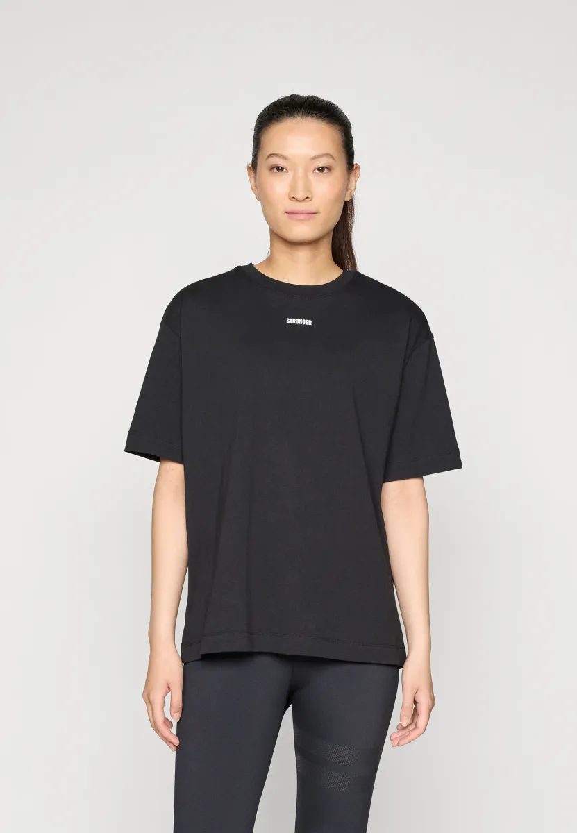SOFT TEE - T-Shirt print - black